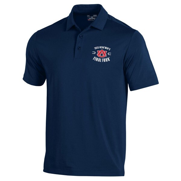 AU Final Four Brackets Navy Polo